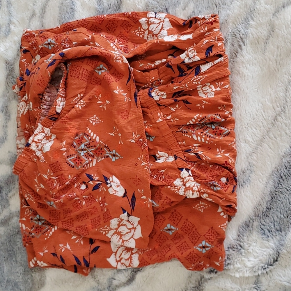 Mudd Strapless Ruffle Jumpsuit - Picture 3 of 4